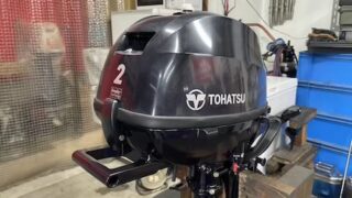 令和3年製のトーハツ2馬力ですがエンジン下ろしました【福岡県福岡市